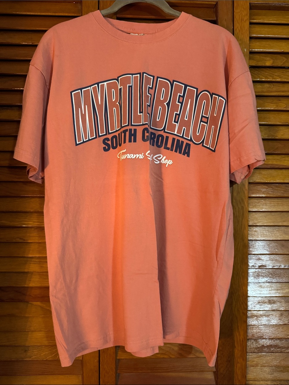 Myrtle Beach South Carolina Coral Short-Sleeve Tee